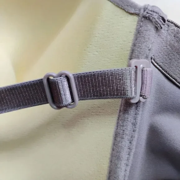 Soma Enbliss Strapless Multi-Way Bra - Front Adjust Stay-Put - Gray - Size 36D - Picture 8 of 13